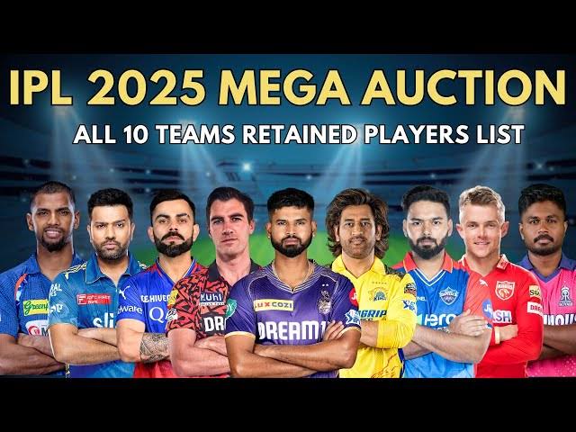 Which Players Retained For IPL 2025 ?