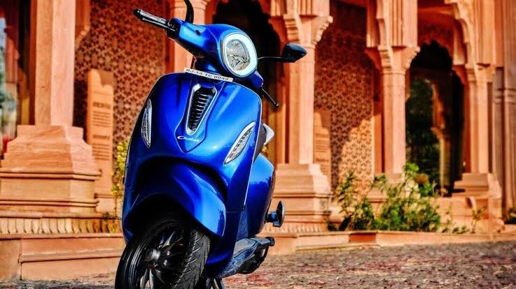 Bajaj Chetak Blue 3202 Price In Indian Market